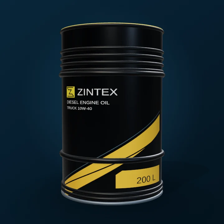 ZINTEX TRUCK 10W-40, 200 L